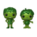 Green Giant & Sprout Metallic EXC Pop! Vinyl Figures 2-Pack