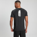 Camiseta de manga corta de entrenamiento estampada para hombre - Negro - S