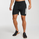 Herren Printed Training Shorts - Schwarz - L