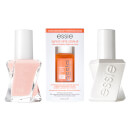 Image of essie Gel Nude Nail Polish and Apricot Cuticle Oil Care Bundle %EAN%