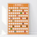 100 Whiskies Scratch Off Bucket List Poster - Image 1
