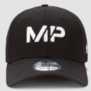 Image of MP New Era 39THIRTY Baseball Cap - Black/White - M-L