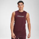 MP Men's Outline Graphic Tank - Washed Oxblood - XXS