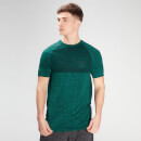 MP Men's Essential Seamless Short Sleeve T-Shirt- Energy Green Marl - XS