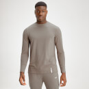 MP Men's Luxe Classic Long Sleeve Crew Top - Taupe - S