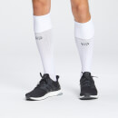 MP Agility Full Length Socks - White  - UK 9-12