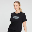 MP Women's Chalk Graphic Crop T-shirt - Black - XXS