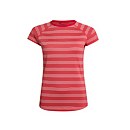 Women's Stripe Tech Tee 2.0 - Red Women's Stripe Tech Tee 2.0 - Red