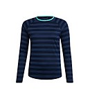 Women's Stripe Tech Tee 2.0 - Blue Women's Stripe Tech Tee 2.0 - Blue