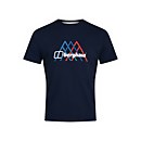 Men's Peak Fusion Grid T-Shirt - Blue Men's Peak Fusion Grid T-Shirt - Blue