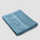 Asciugamano grande con marchio MP - Blu pietra