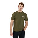 Men's Organic Classic Logo T-Shirt - Dark Green - S Men's Organic Classic Logo T-Shirt - Dark Green - S