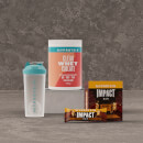 Clear Protein Starterpack - Cookies and Cream - Shaker - Tangerine