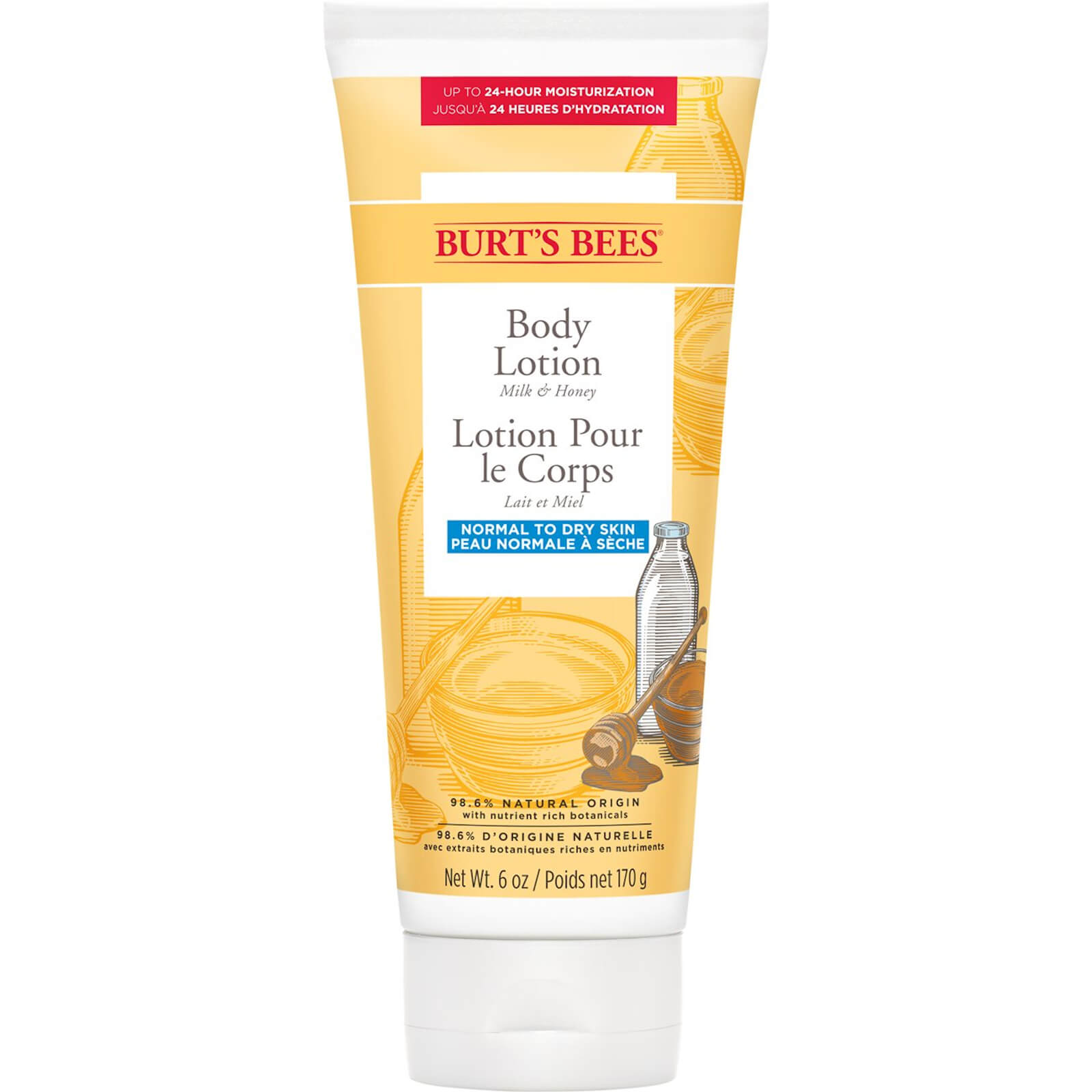 Image of Burt's Bees Milk & Honey Body Lotion