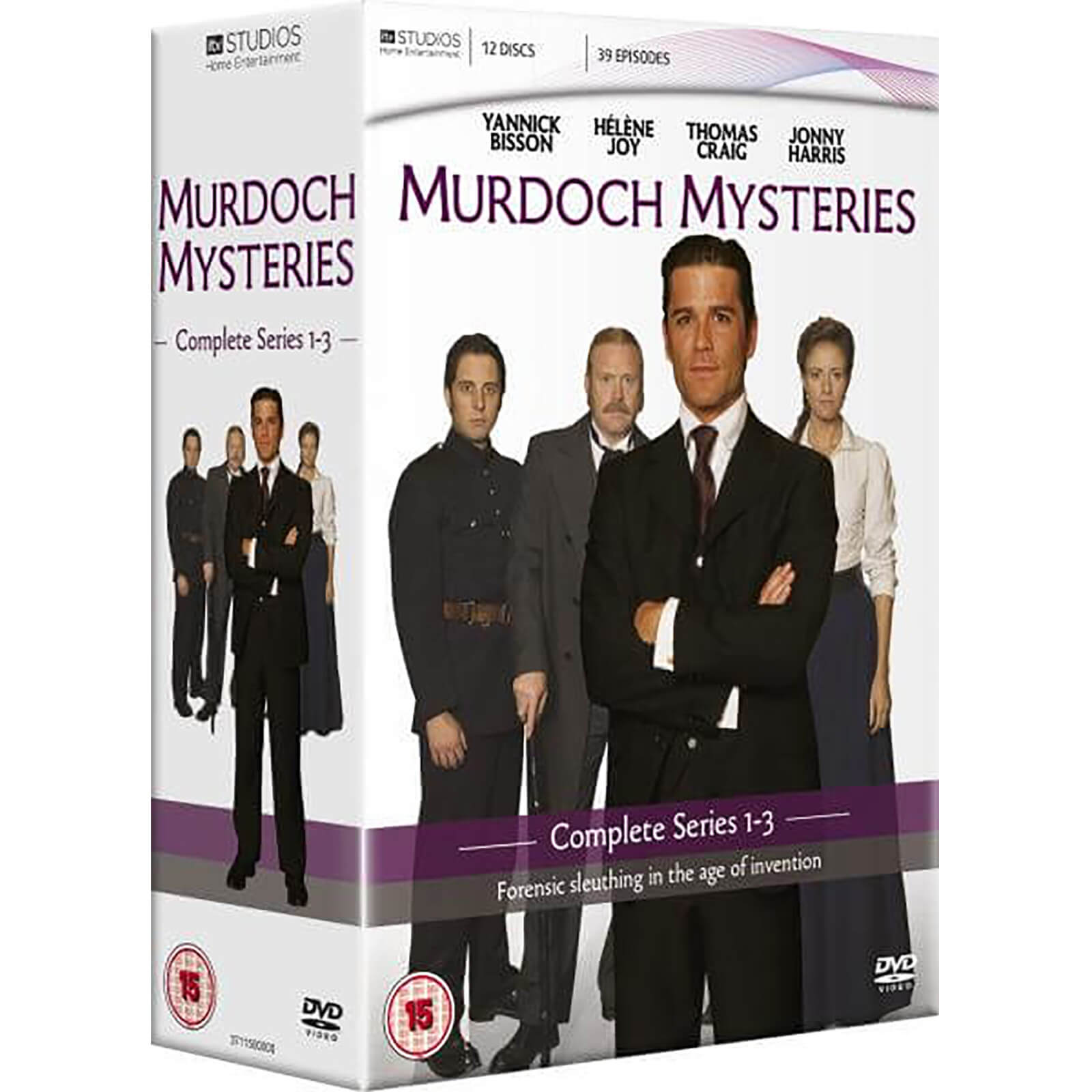 Murdoch Mysteries: Serien 1, 2 & 3