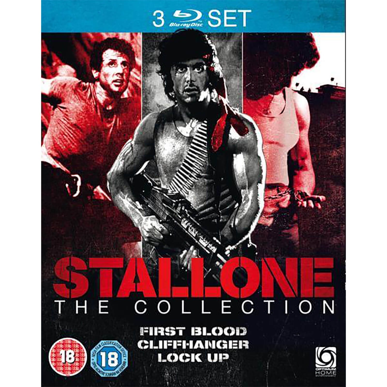 Stallone Triple (Erstes Blut / Cliffhanger / Lock Up)