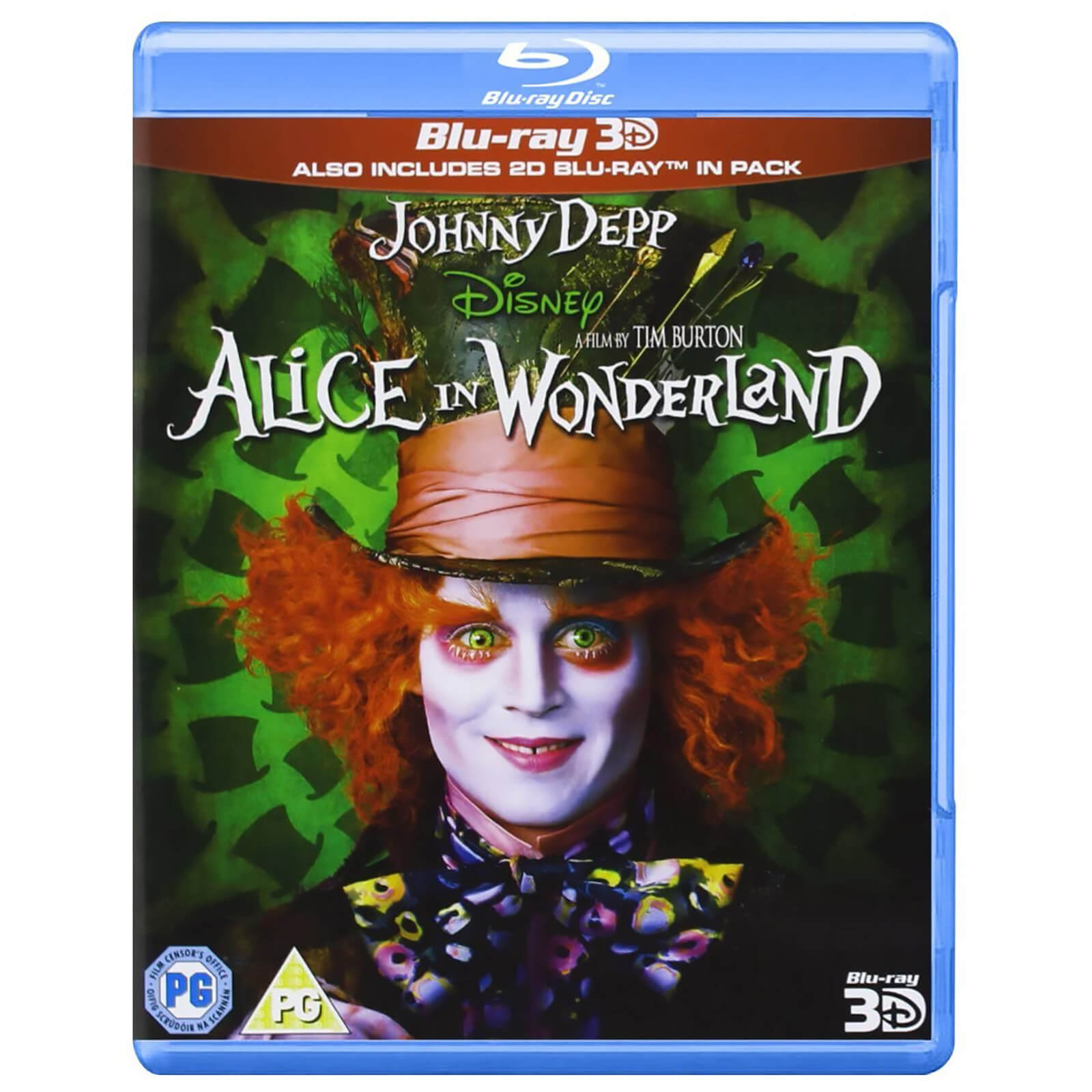 Alice au pays des merveilles 3D (y compris la version 2D)