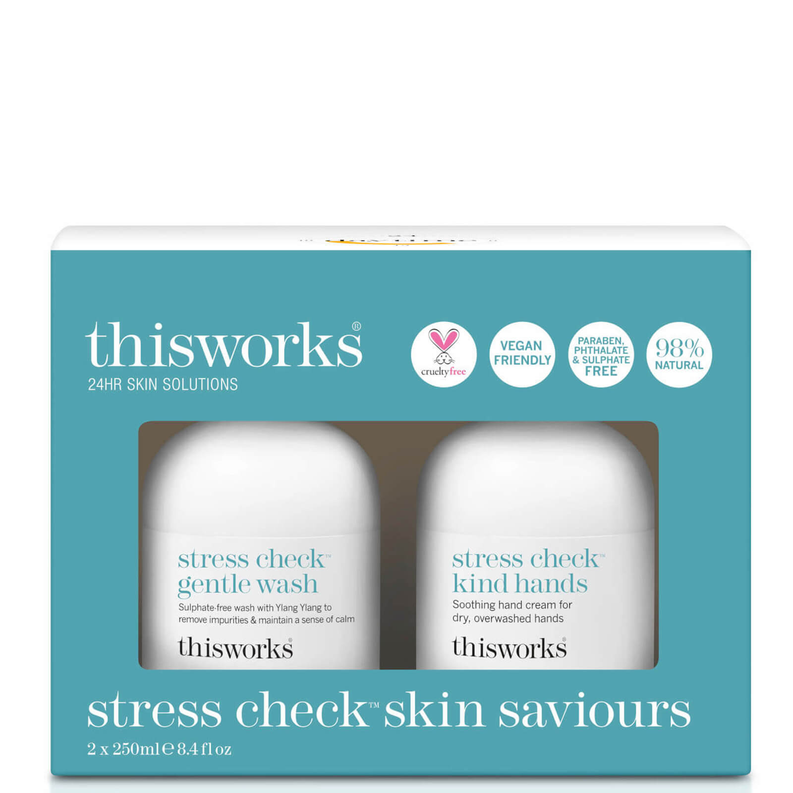 Look Fantastic coupon: this works Stress Check Skin Saviours Kit