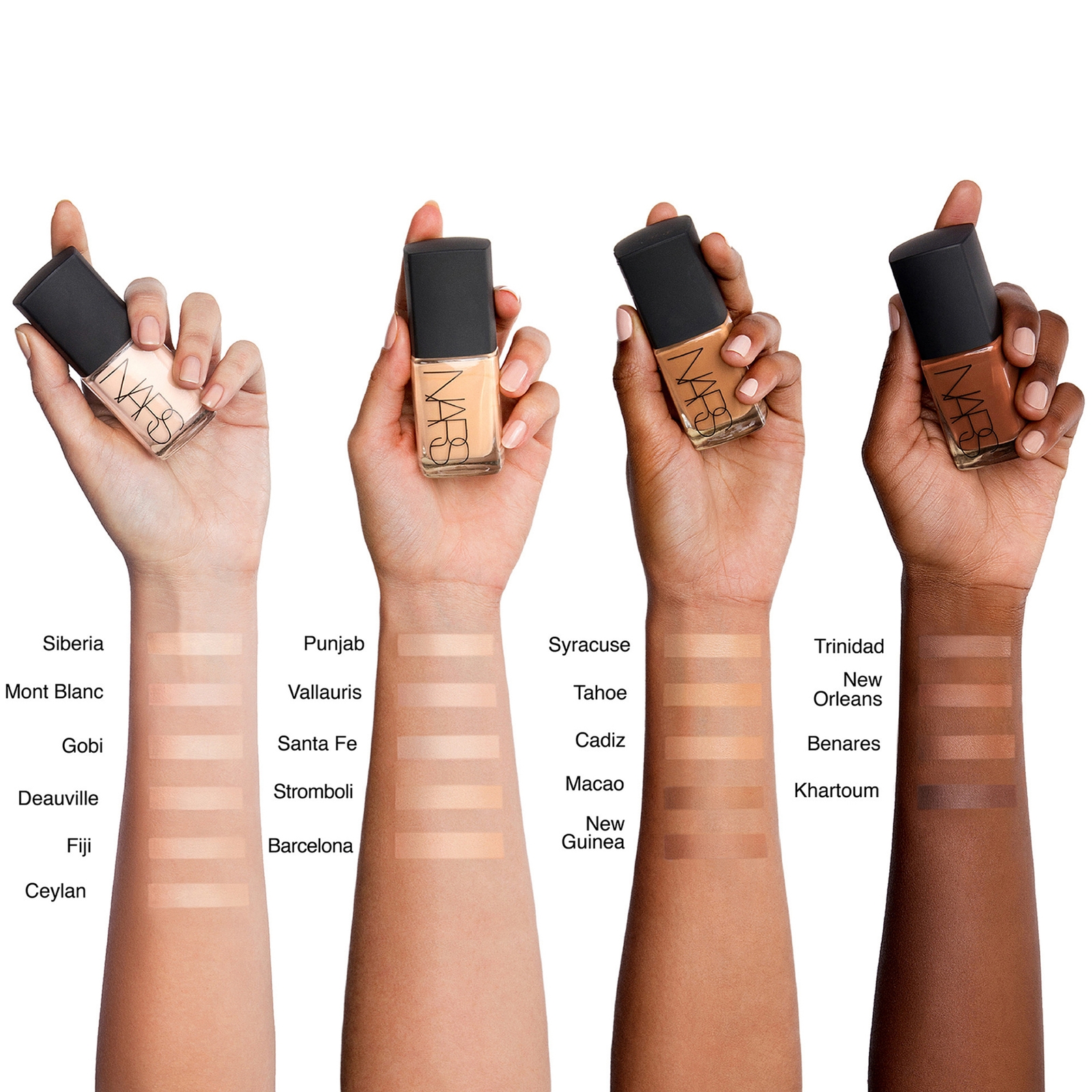 Thumbnail - NARS Cosmetics Sheer Glow Foundation (Verschiedene Farbtöne) - Deauville