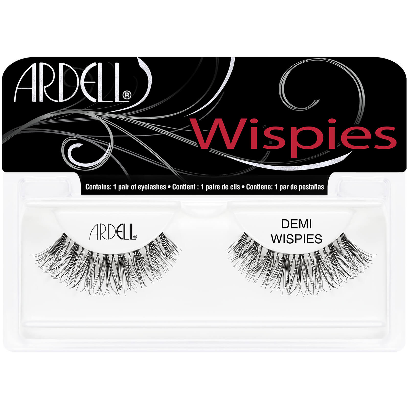 

Ardell Invisibands Lashes - Demi Wispies (Black)
