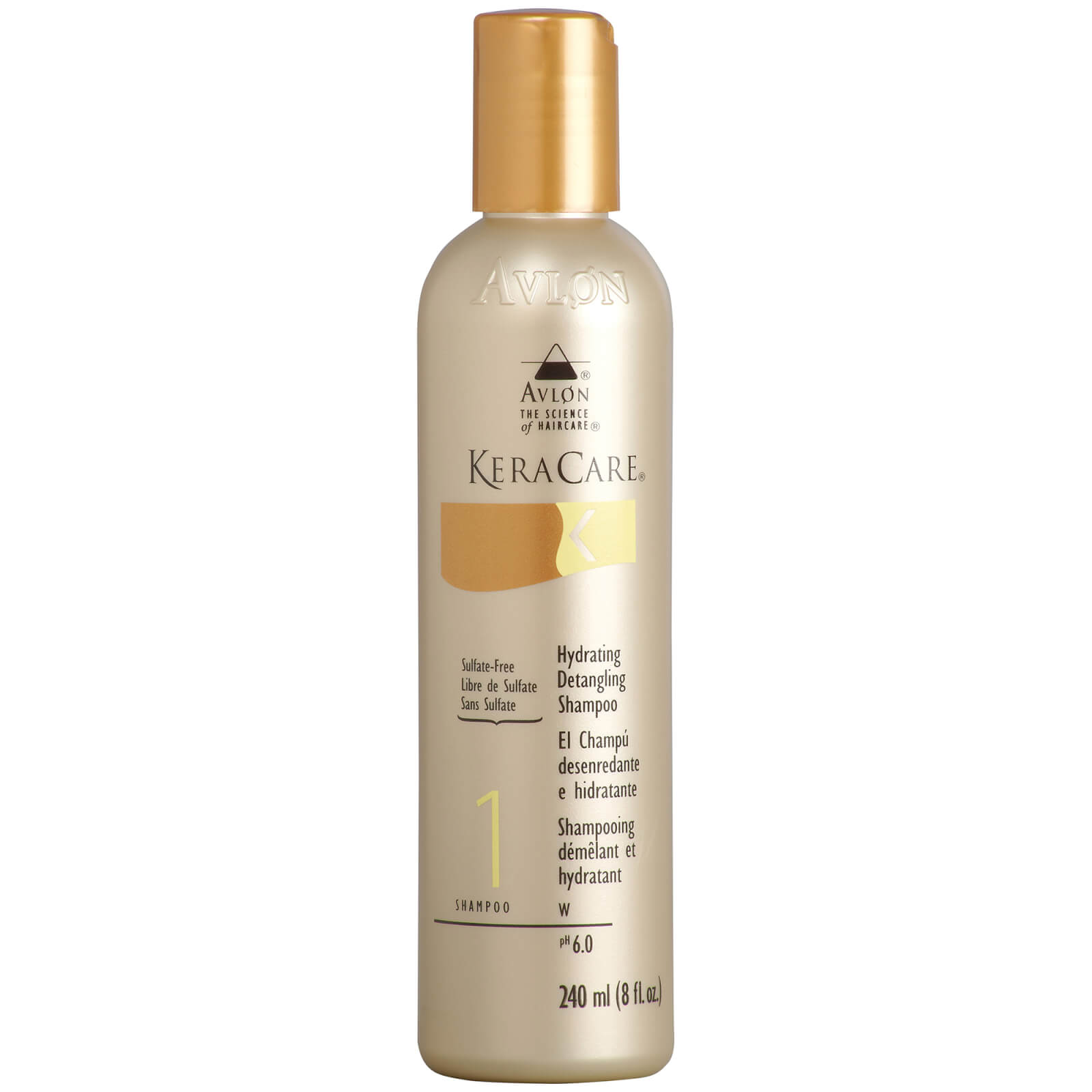 Photos - Hair Product KeraCare Hydrating Detangling Shampoo 240ml 53943