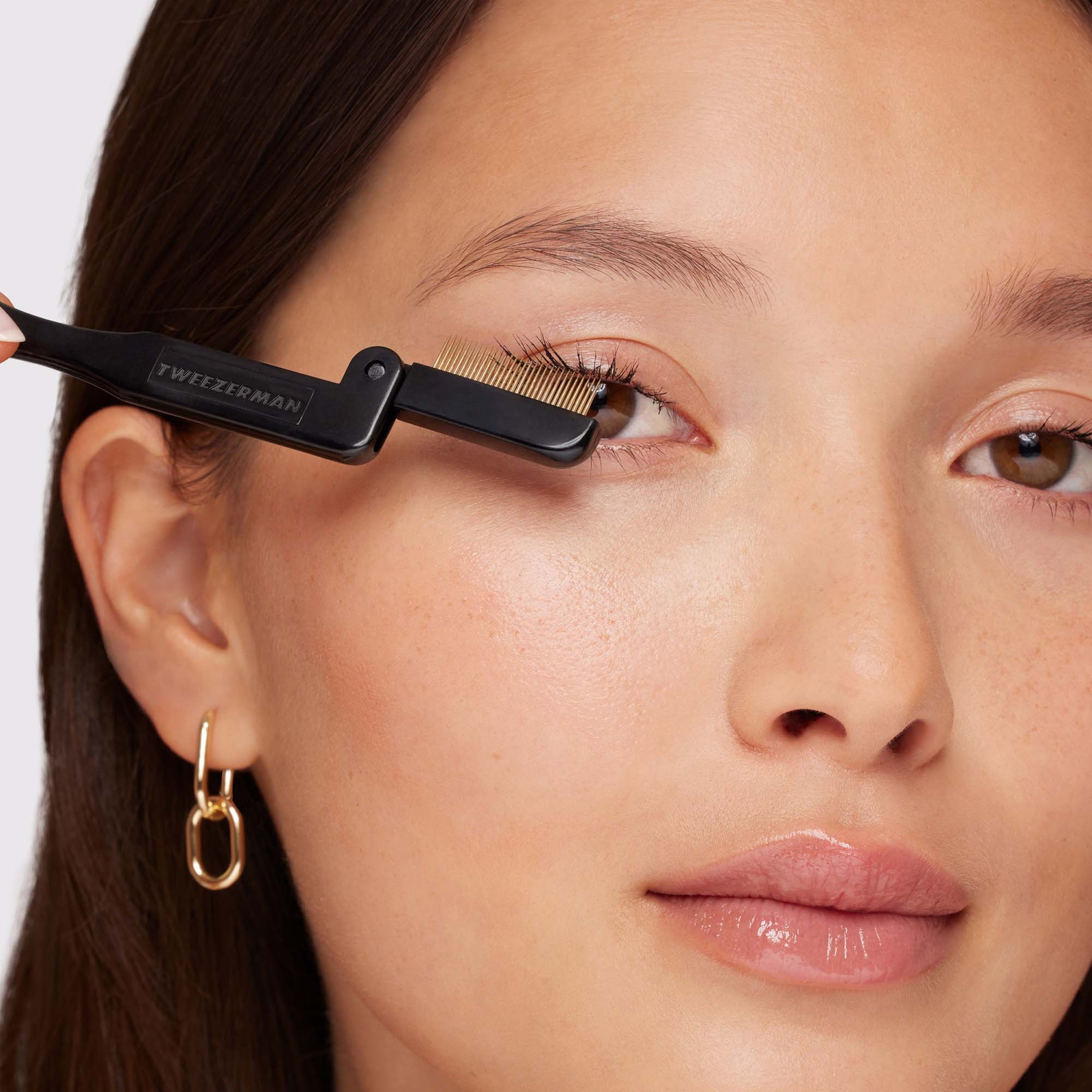 Thumbnail - Tweezerman iLashcomb™ Zusammenklappbarer Wimpernkamm