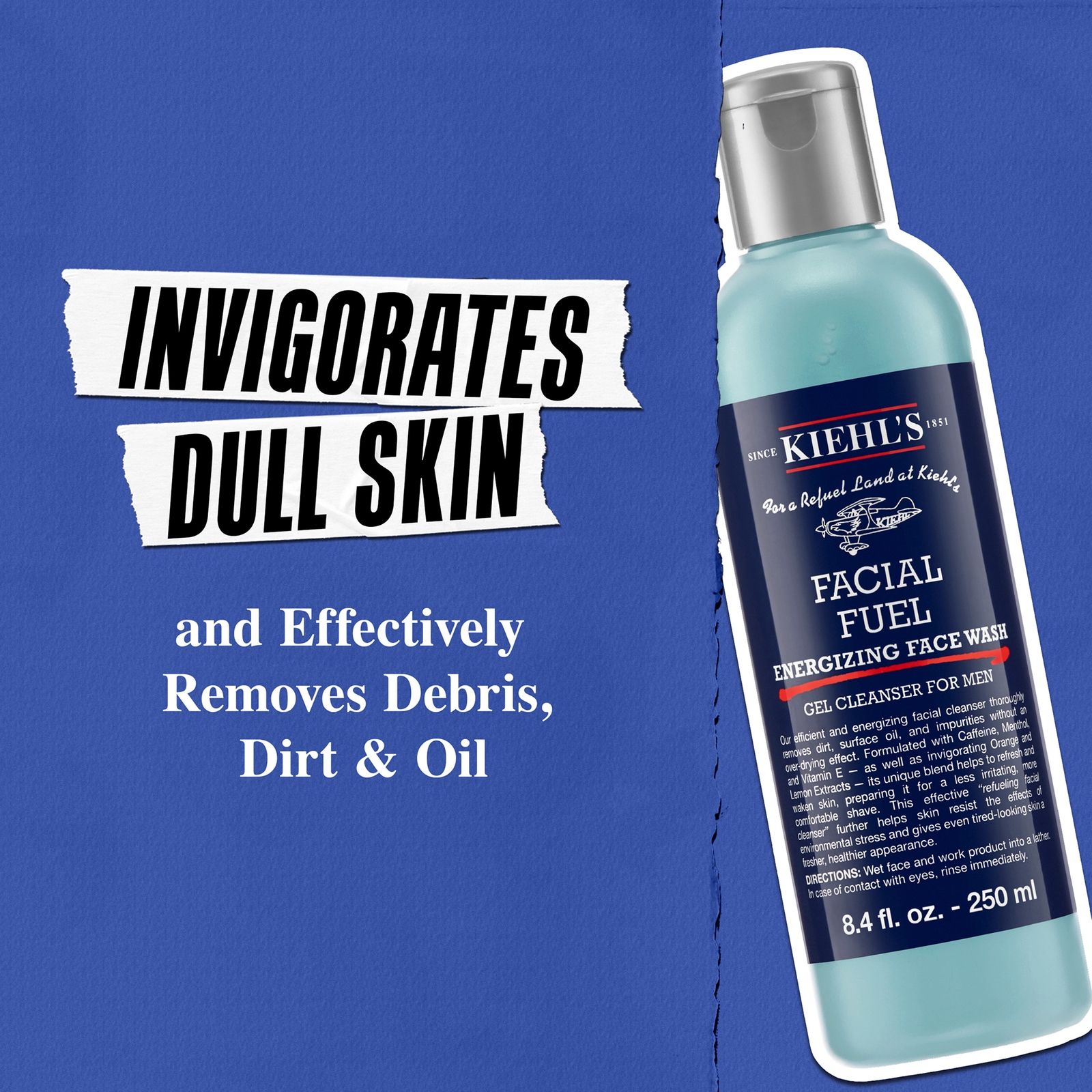 Thumbnail - Kiehl's Facial Fuel Energising Face Wash (Verschiedene Größen) - 250ml
