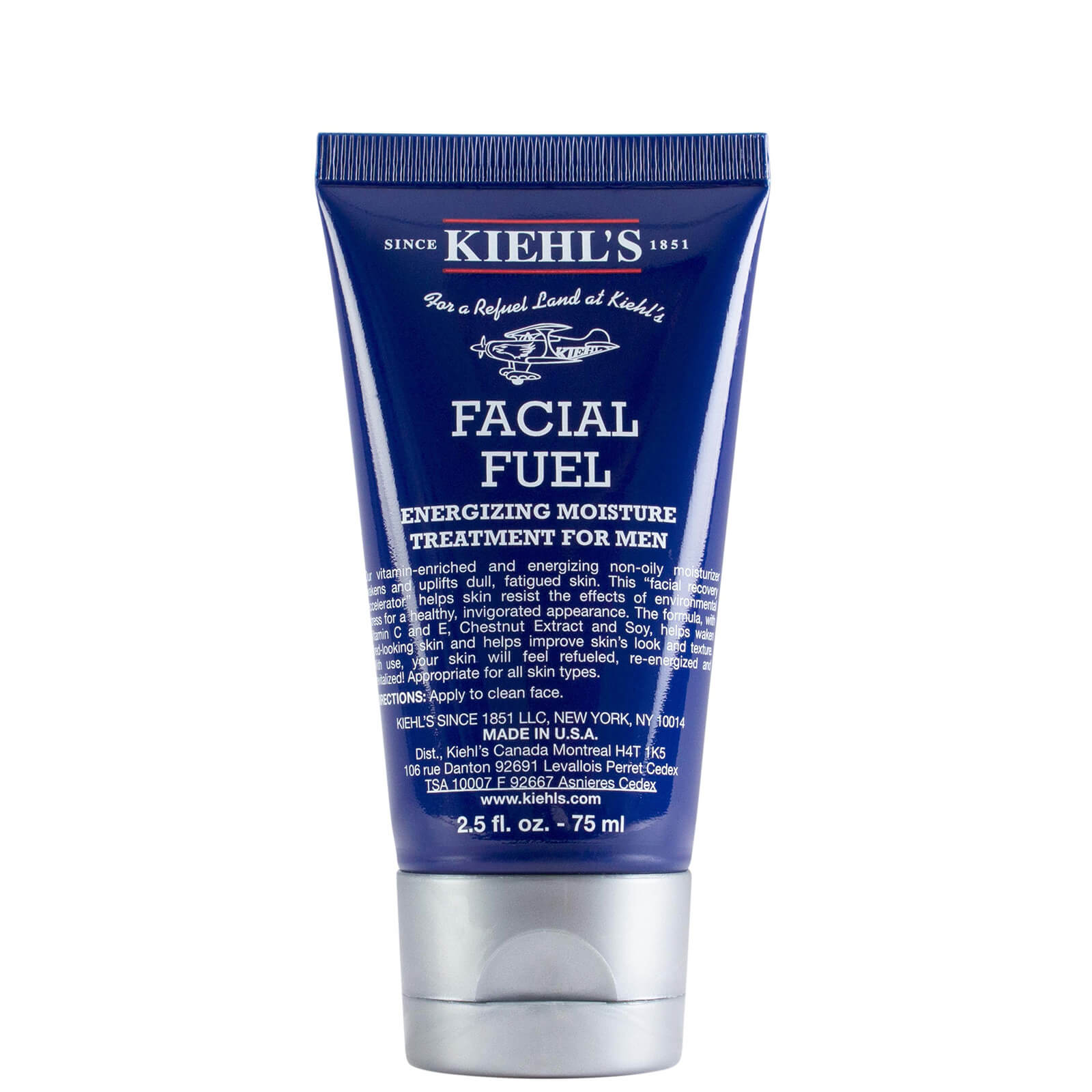 Kiehl's Facial Fuel Energising Moisture Treatment For Men (Various Sizes) - 75ml