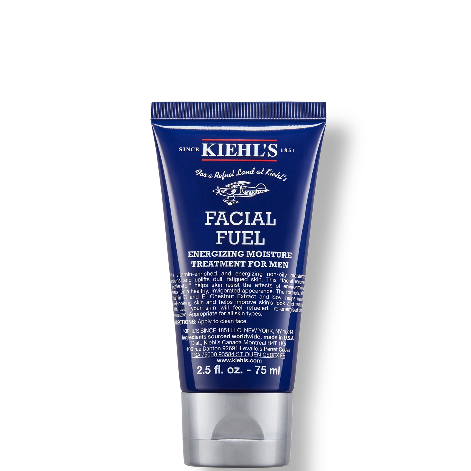Kiehl's Facial Fuel Energising Moisture Treatment For Men (Various Sizes) - 75ml