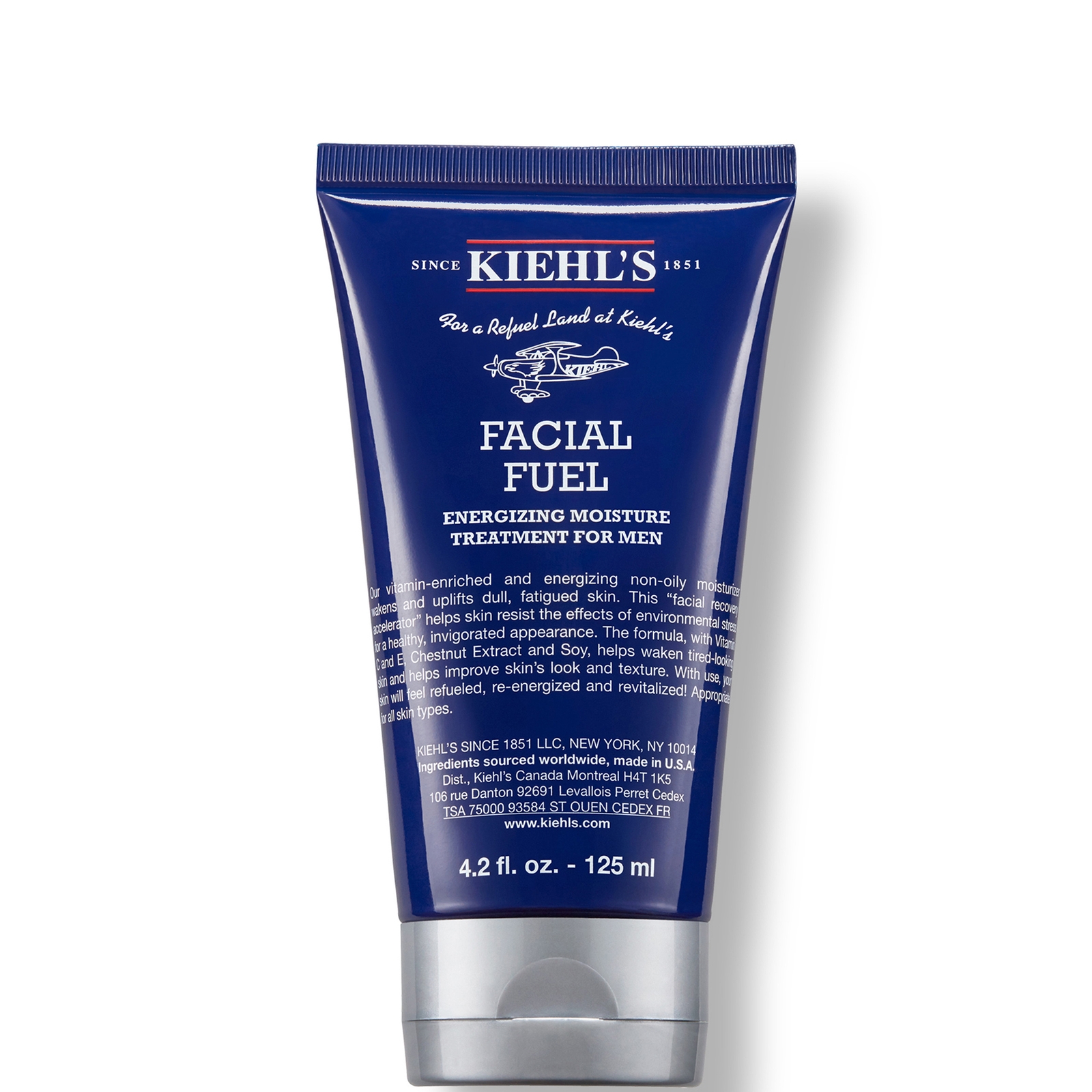 Kiehl's Facial Fuel Energising Moisture Treatment For Men (Various Sizes) - 125ml