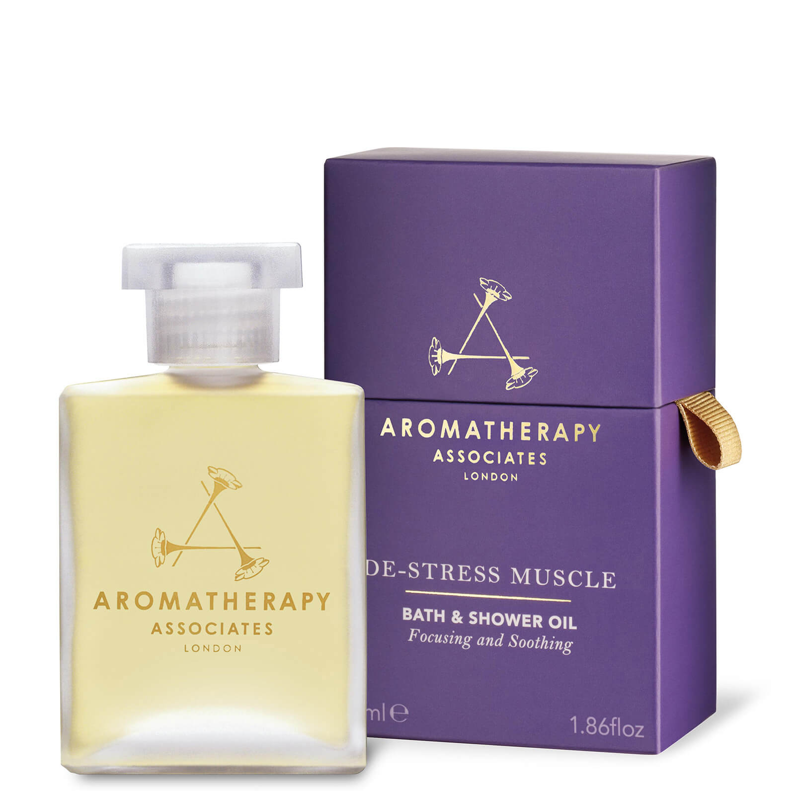 Look Fantastic coupon: Aromatherapy Associates De-Stress Muscle Bath & Shower Oil (55ml)