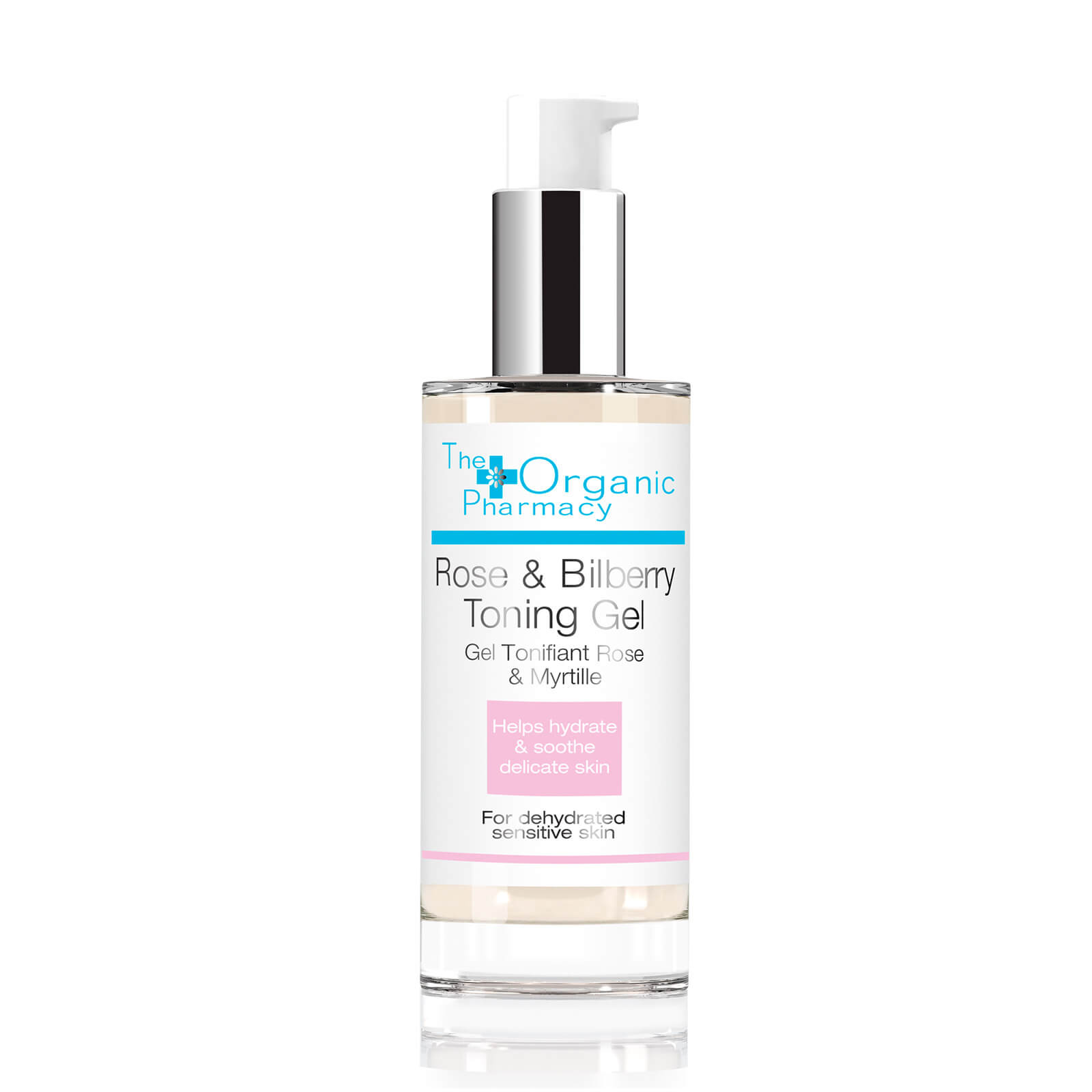 Photos - Facial / Body Cleansing Product The Organic Pharmacy Rose & Bilberry Toning Gel 50ml OPCP6 