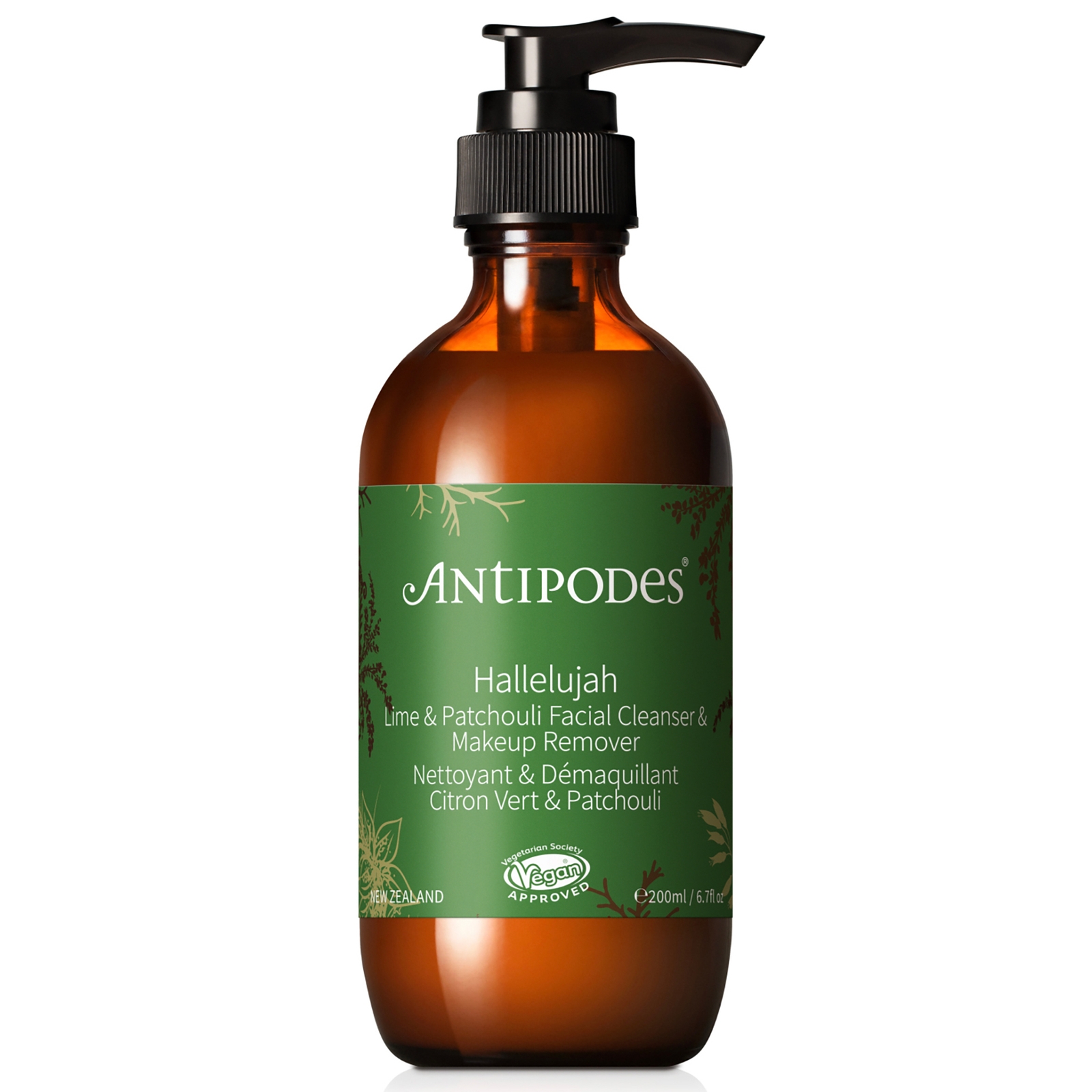 Hallelujah Lime & Patchouli Cleanser de Antipodes 200ml