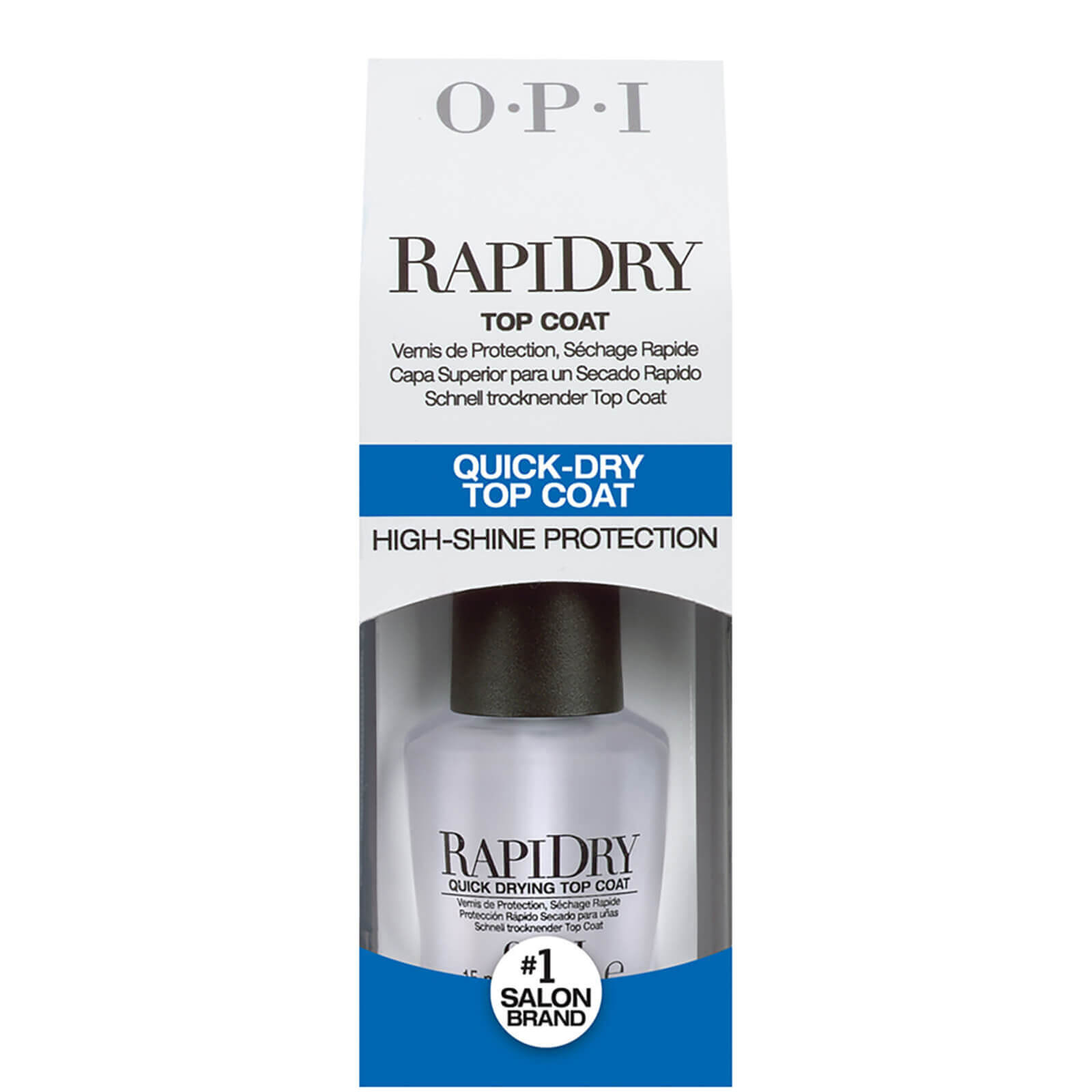 Photos - Nail Polish OPI RapiDry  Fast Drying Top Coat 15ml 22001012000 