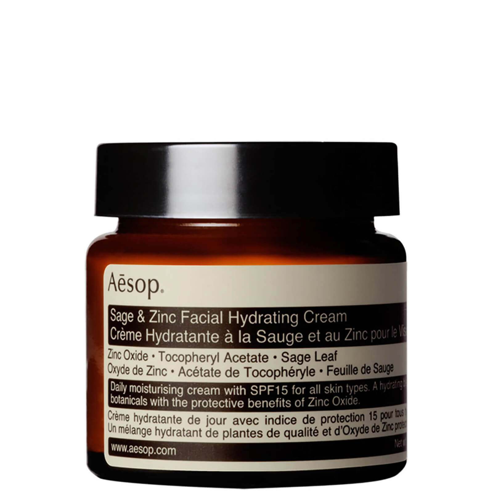

Aesop Sage & Zinc Facial Hydrating Cream SPF15 60ml