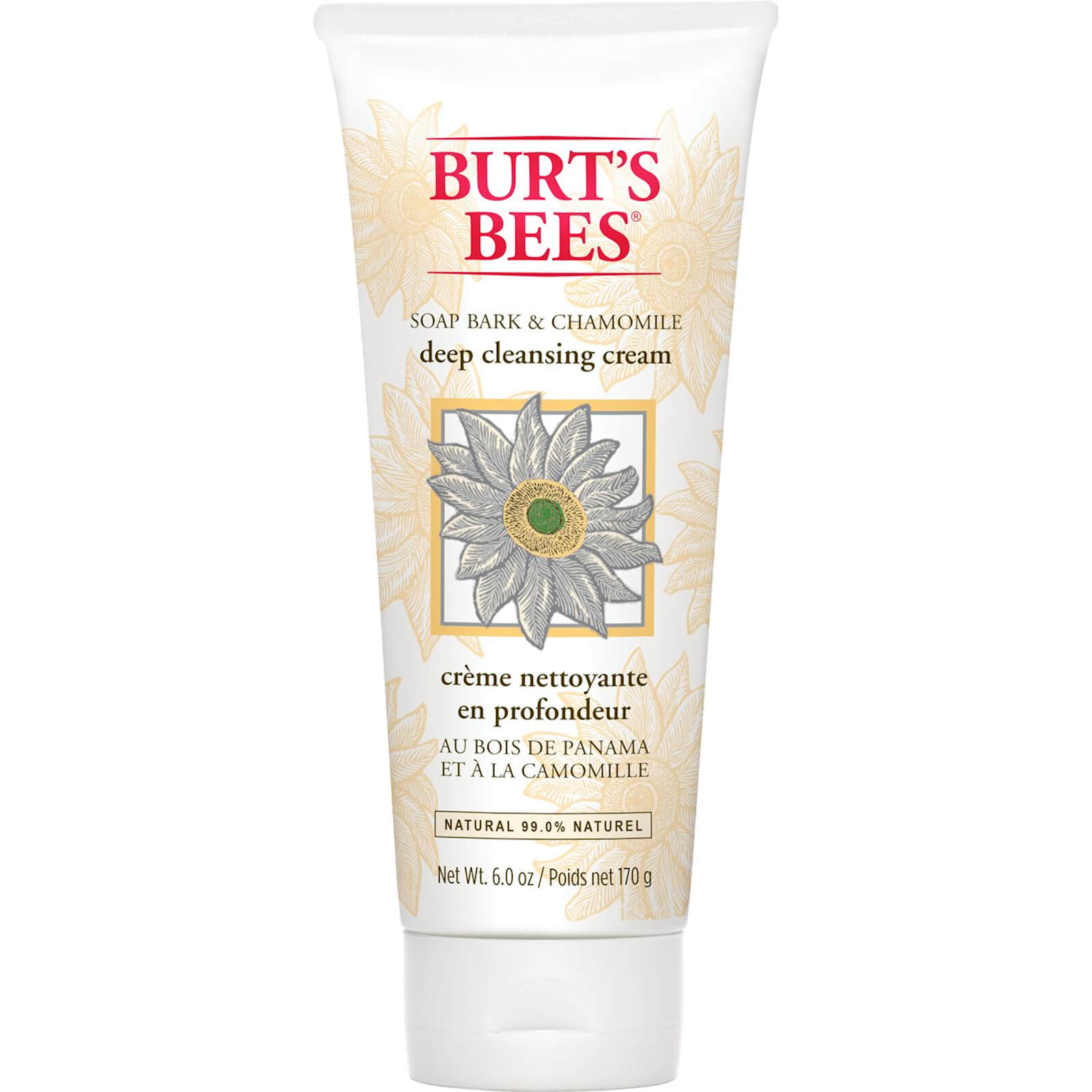 Burt's Bees Soap Bark & Chamomile Deep Cleansing Cream (170g)
