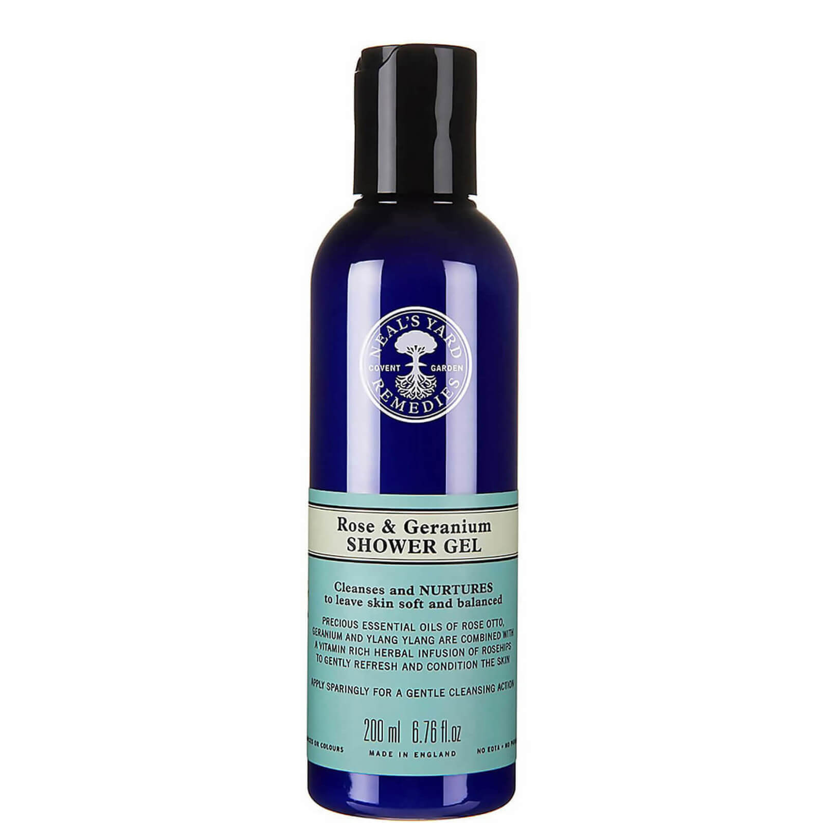 Rose & Geranium Shower Gel 200ml