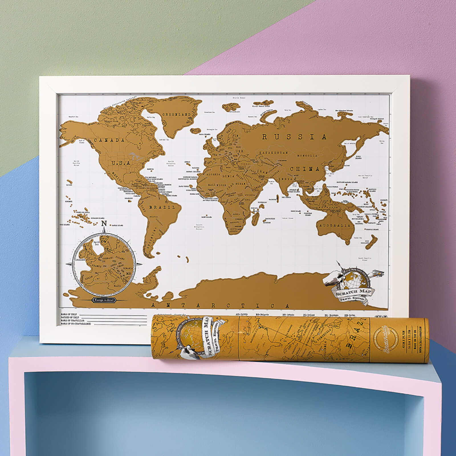 Image of Travel Edition Scratch Map