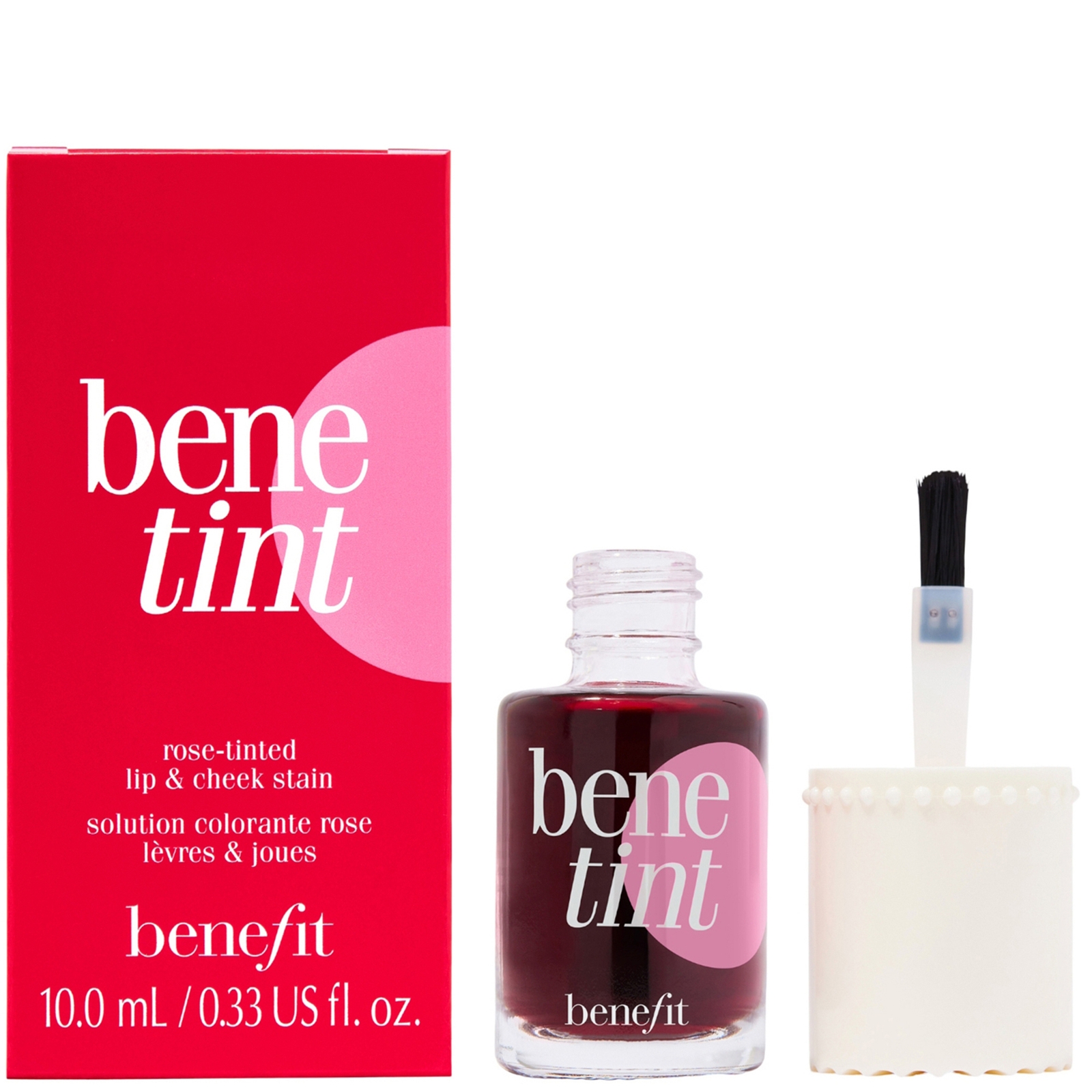 benefit Bene Tint Rose Tinted Lip & Cheek Stain 10ml benefit Bene Tint Rose Tinted Lip & Cheek Stain 10ml