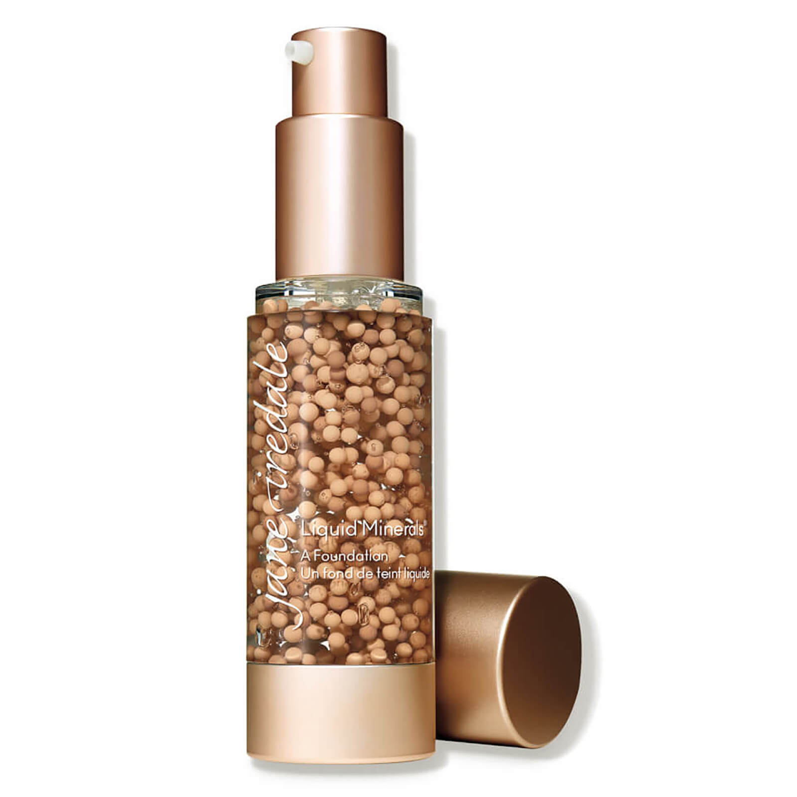 Click to view more detailed imagery on our partner's website Jane Iredale Liquid Minerals Foundation - Honey Bronze