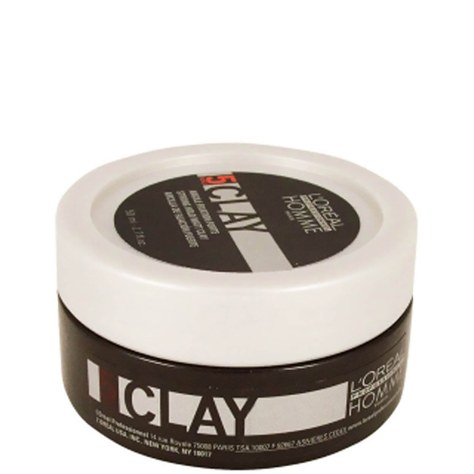 L'Oréal Professionnel Homme Clay – Strong Hold Clay (50 ml)