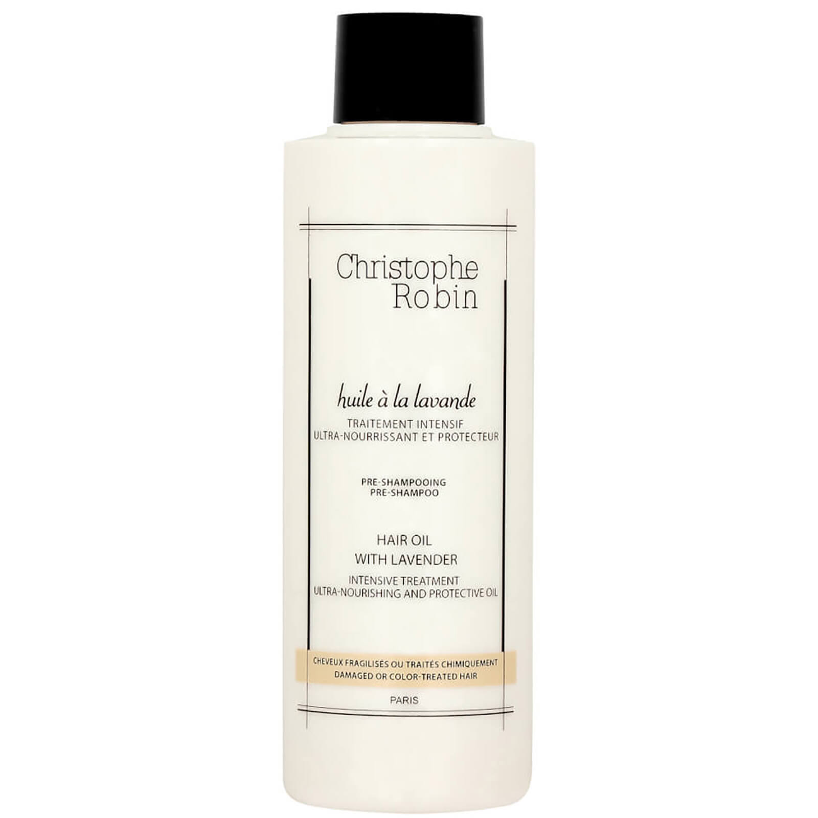 Christophe Robin Hair Oil With Lavender In White