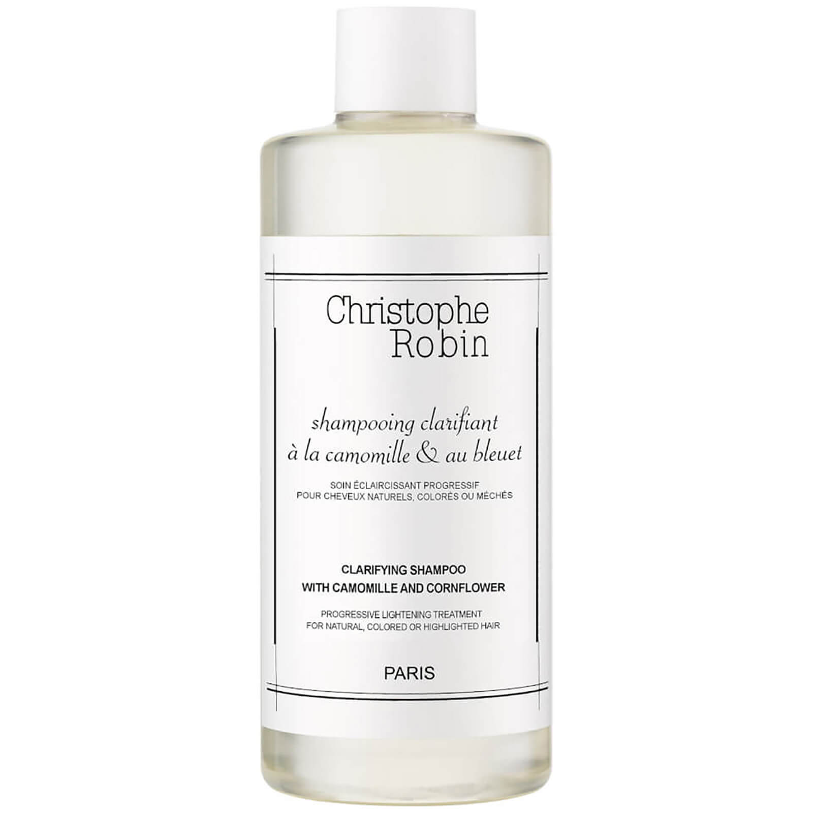 Christophe Robin Clarifying Shampoo With Camomile and Cornflower (8.4oz)