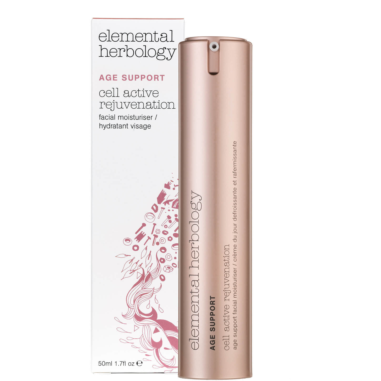 

Elemental Herbology Cell Active Rejuvenation Age Support Facial Moisturiser - 50ml