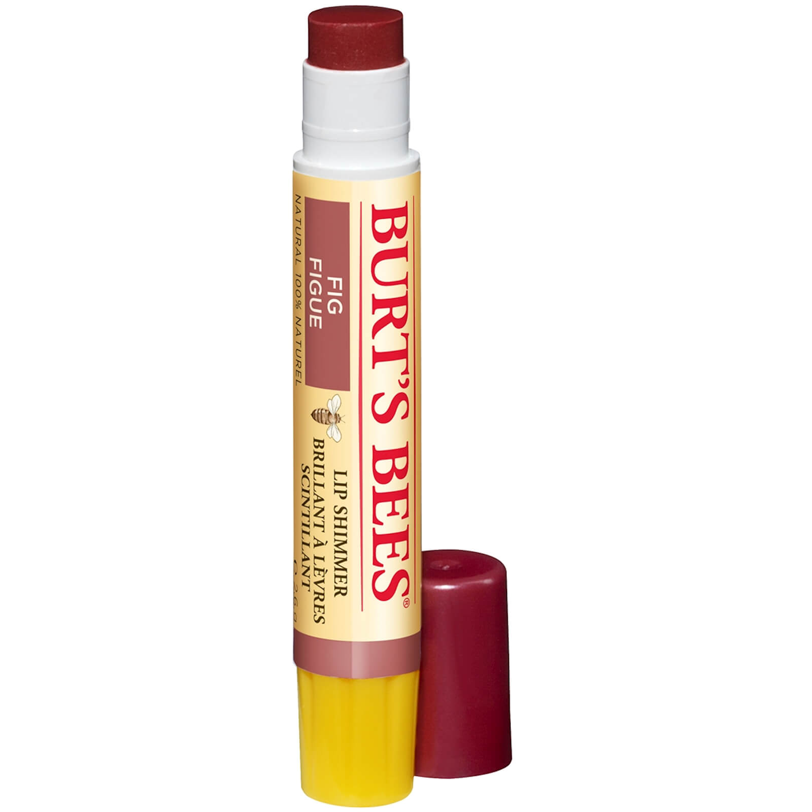 Burt's Bees Lip Shimmer 2.6g (Various Shades) - Fig