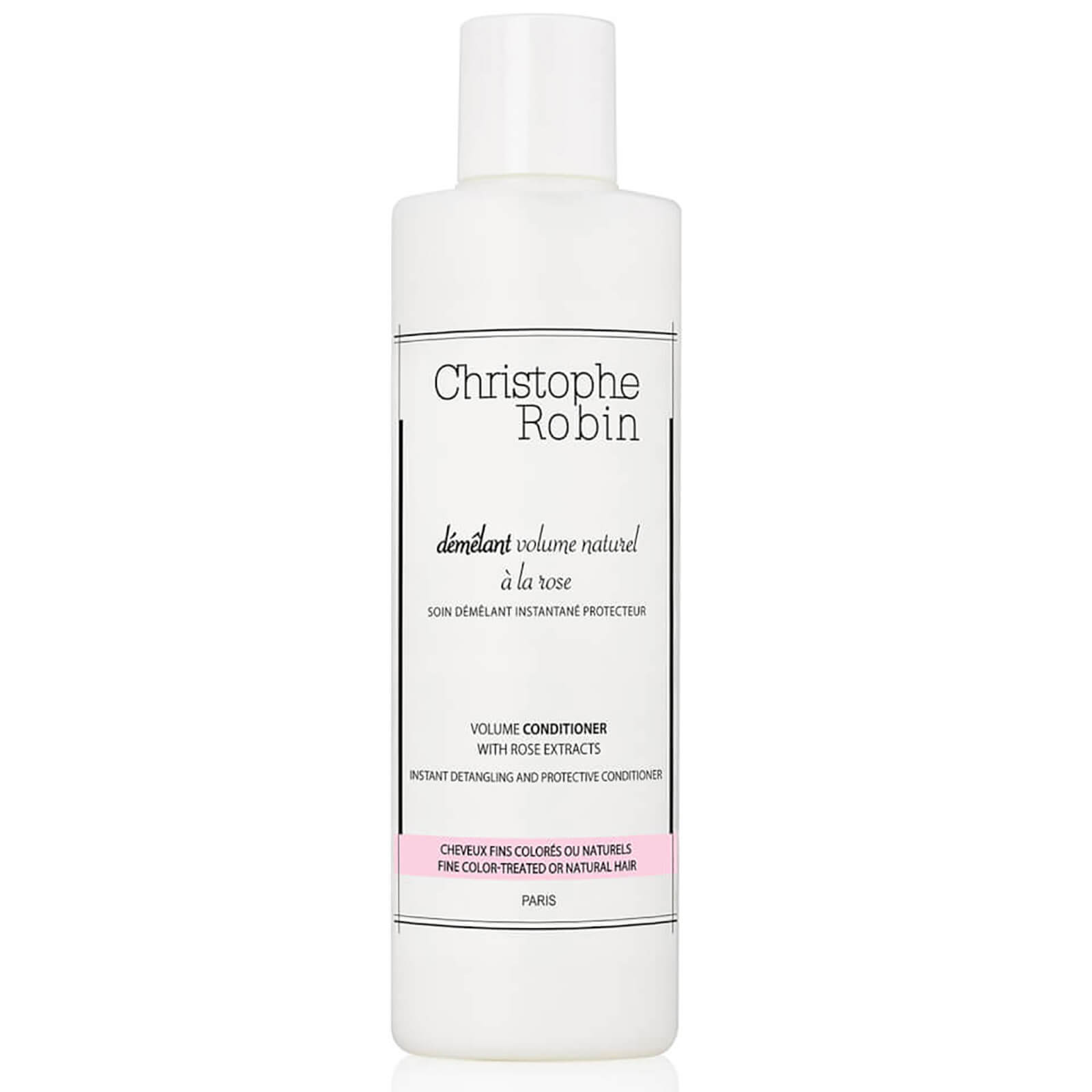 Christophe Robin Volumising Conditioner With Rose Extracts In White