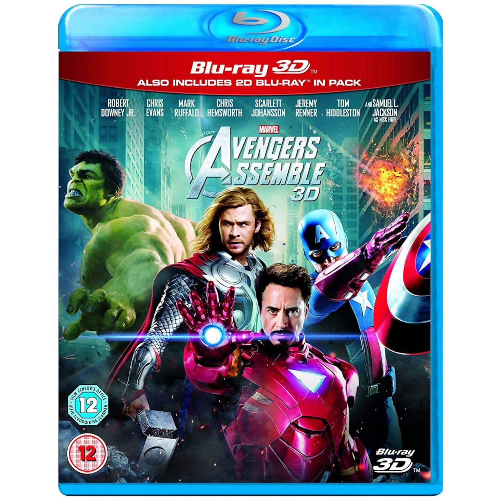 

Marvel Avengers Assemble 3D (Inclut la version 2D)