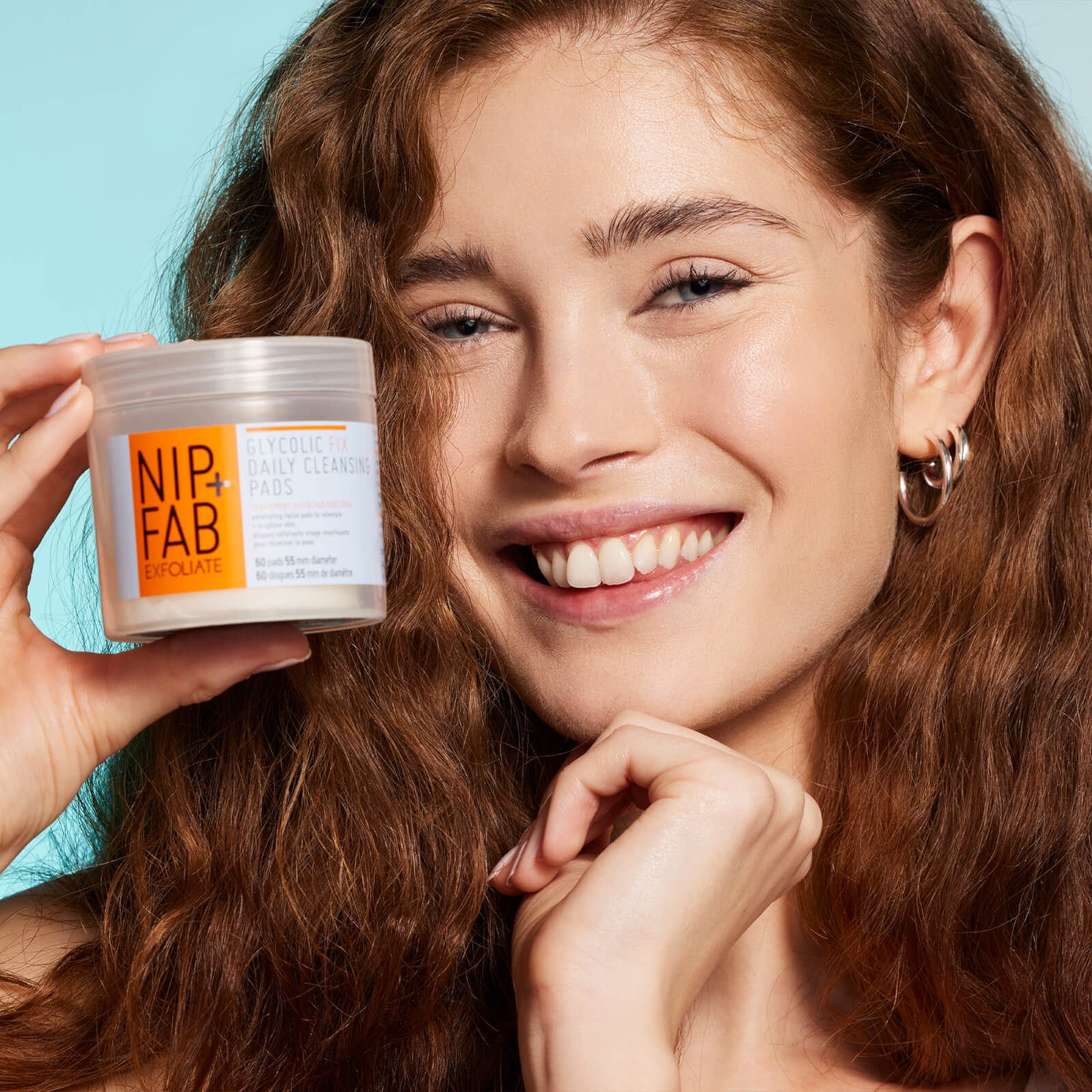 NIP+FAB Glycolic Fix Daily Cleansing Pads - 60 Pads