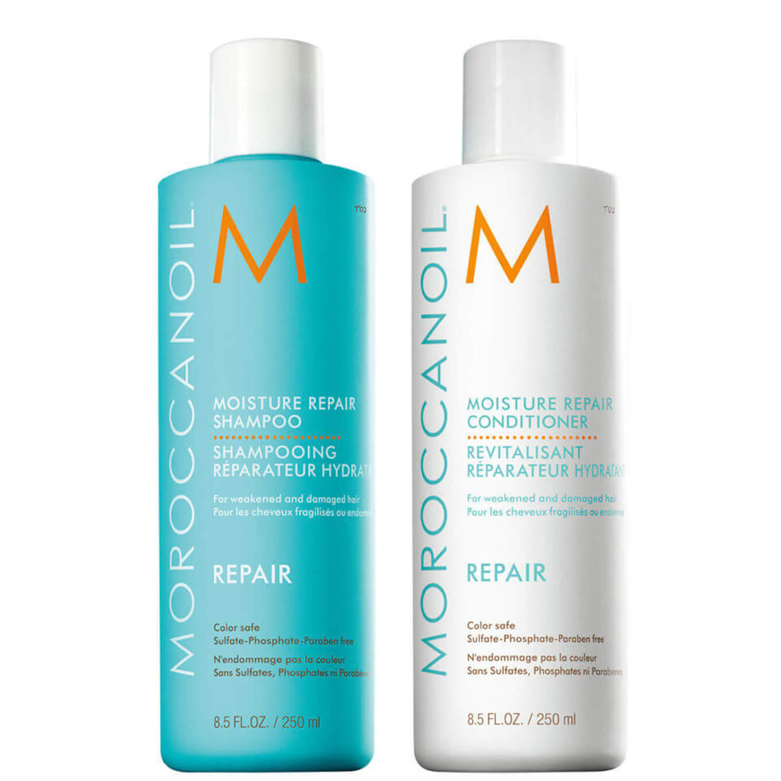 Photos - Hair Product Moroccanoil Moisture Repair Shampoo & Conditioner Duo 2 x 250ml Moroccanoi 