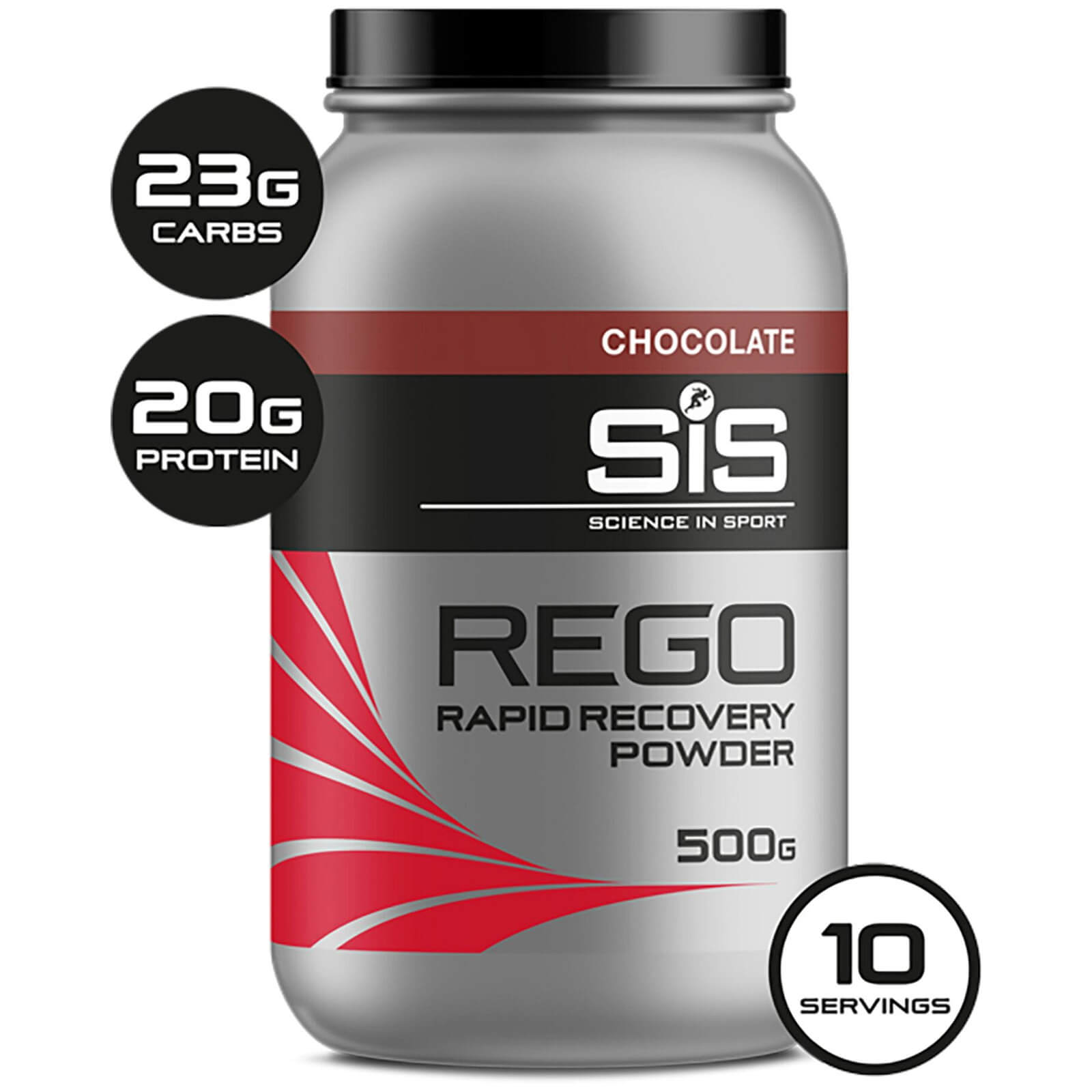 Image of Science in Sport REGO Rapid Recovery Drink Powder 500g Tub - Chocolate